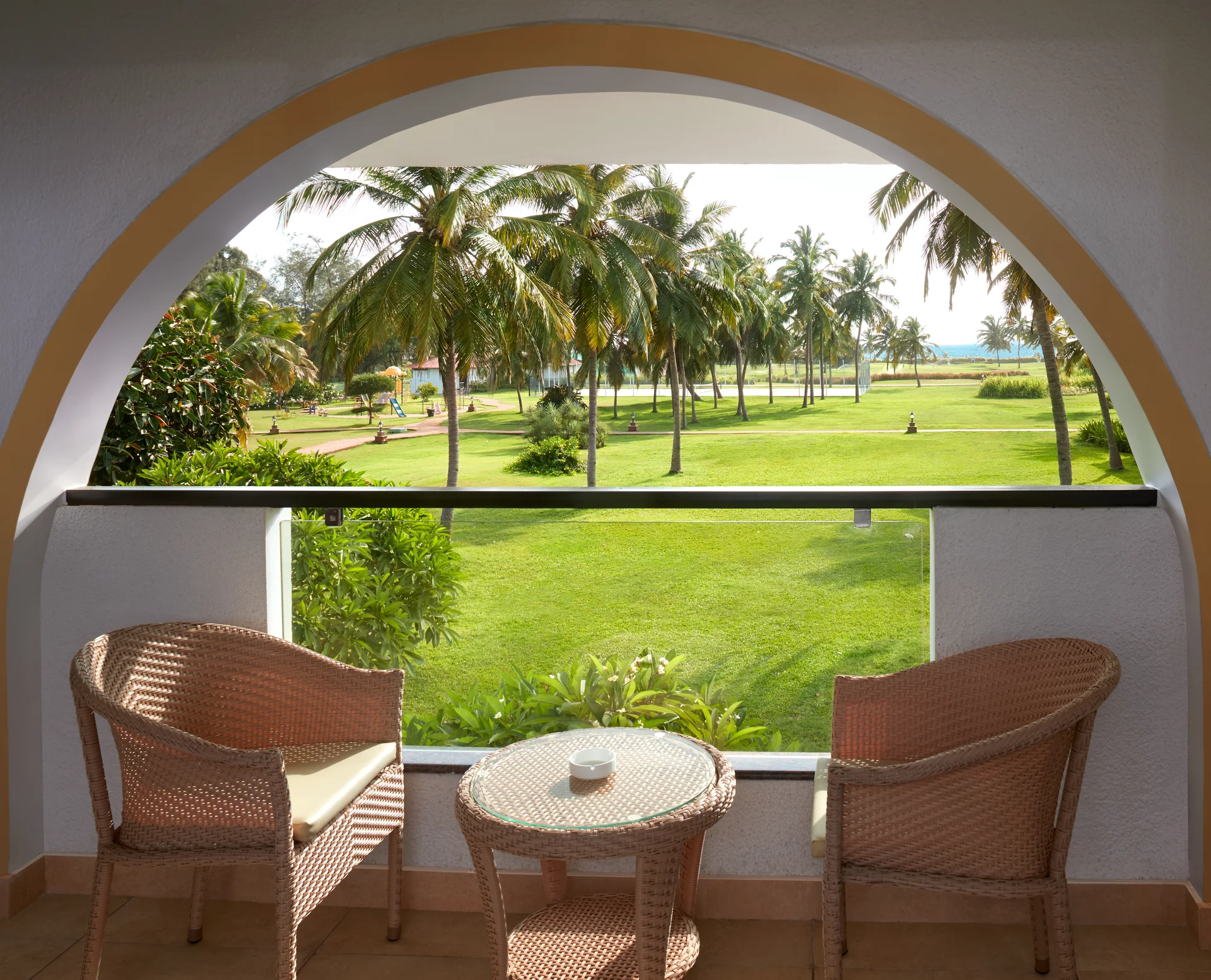 Garden View Balcony